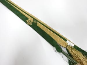 未使用品　正絹　手組帯締め